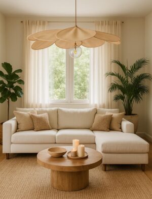 Lampara Fresia Textil