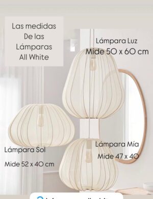 Lámpara Mía - Textil