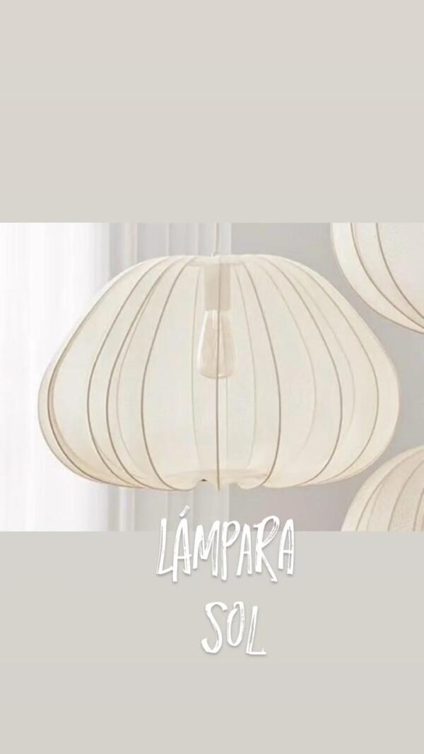 Lámpara Sol - Textil - Imagen 2